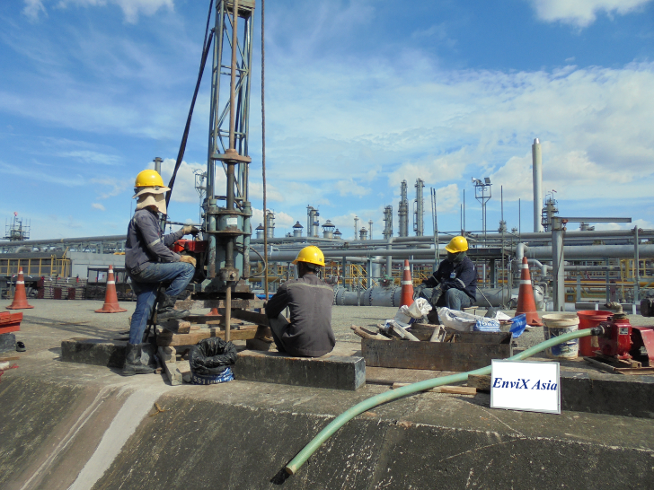 Underground Utility Survey and Monitoring Well Installation